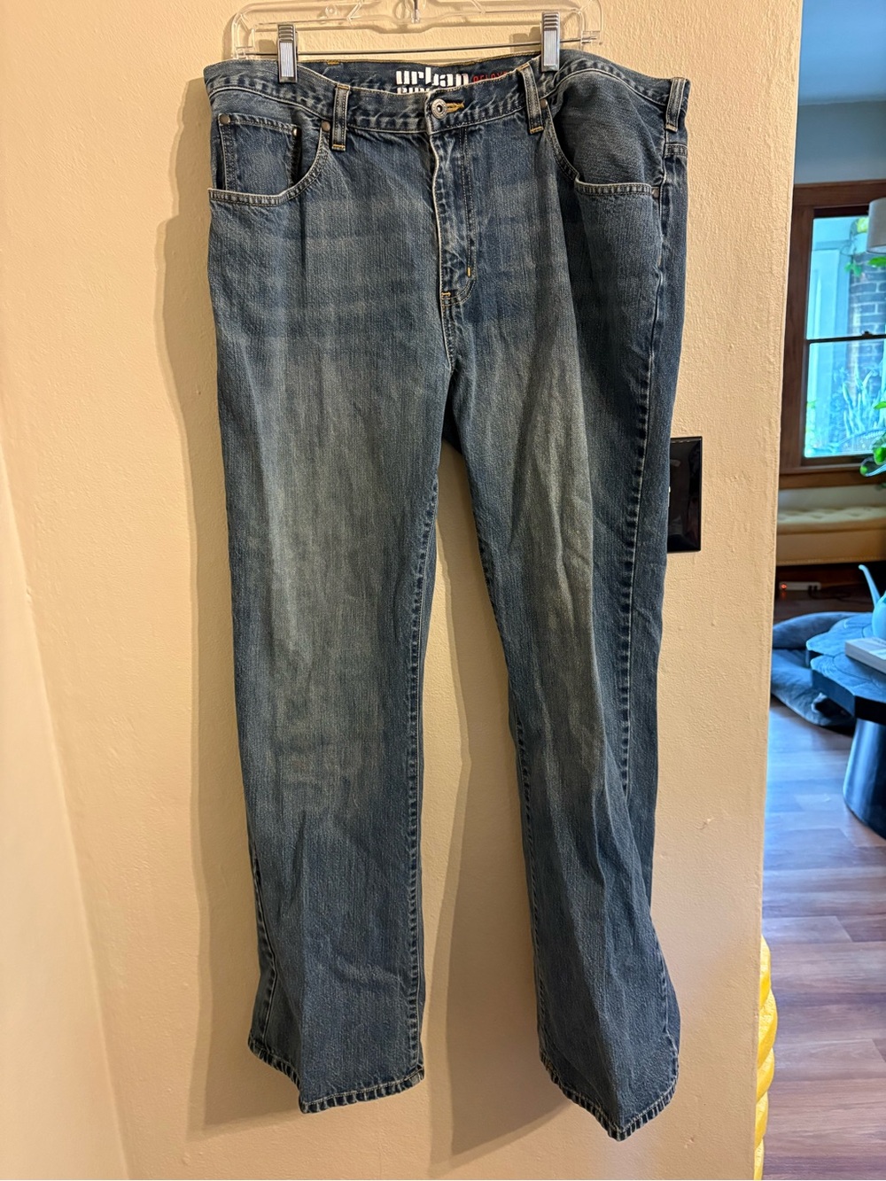 urban pipeline Light Blue Straight Leg Women's Jeans